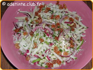 Salade au chou blanc