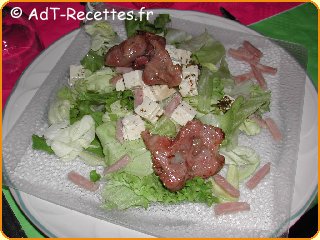 Salade aux gsiers