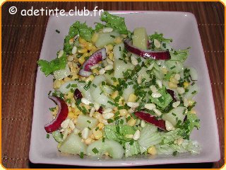 Salade de pommes de terre au concombre